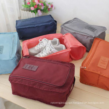 Foldable Waterproof Oxford Cloth Shoe Bag Pouch Durable Zipper Travel Shoe Bag